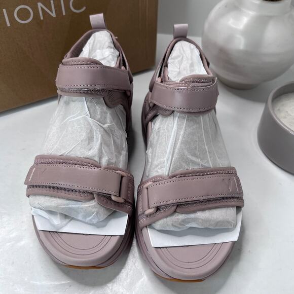 Vionic Walk Max Wanderer Athletic Support Sandals Magnolia Dusk Women's 6 NWB - Picture 5 of 10